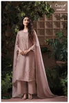 Aivoria 4463 By Ganga Bemberg Silk Satin Plazzo Suits
